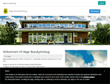 Tablet Screenshot of koegebueskyttelaug.dk
